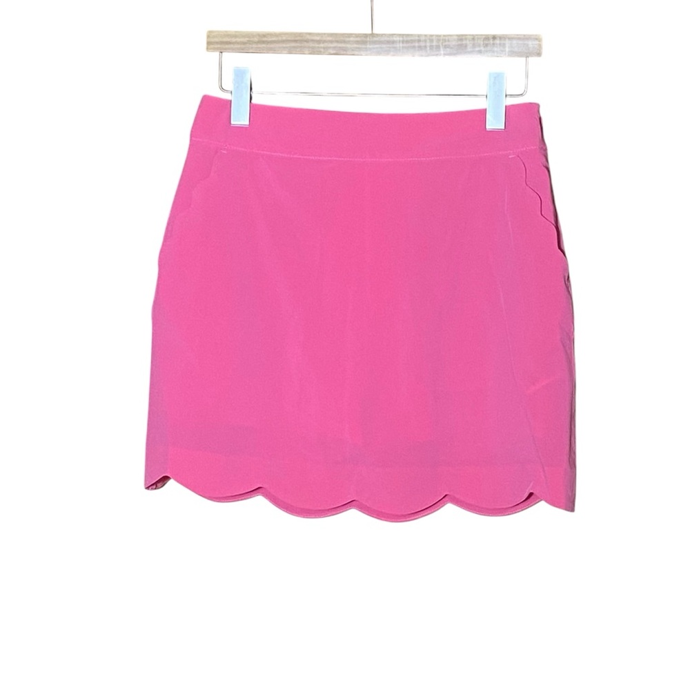 Vineyard Vines Scalloped Hem Golf Skort Pink Size 2